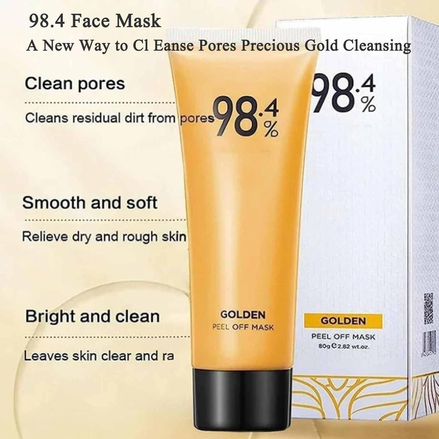 Gold Peel off Mask ( BUY 1 GET 1 FREE)