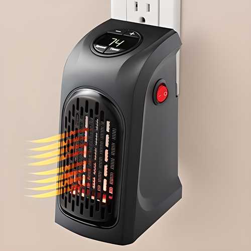 Portable Plug-In Heater with LED Display (400Wt)